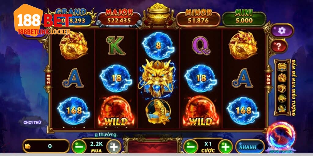 Game nổ hũ tứ link 188BET link